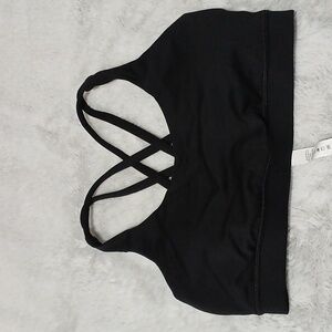 Lululemon black free to be serene bra